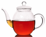 glass teapot